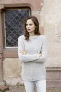 Strickset Pullover Lang Yarns LUSSO mit Anleitung in garnwelt-Box