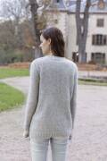 Knitting set Sweater  with knitting instructions in garnwelt box in size S