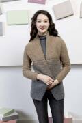Strickset Jacke Lang Yarns PASSIONE mit Anleitung in garnwelt-Box S