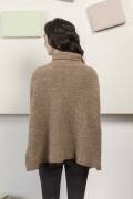 Knitting set Cape sweater  with knitting instructions in...