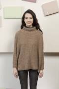 Strickset Capepullover Lang Yarns PASSIONE mit Anleitung in garnwelt-Box S-M