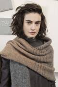 Strickset Doppelter Loop Lang Yarns PASSIONE mit Anleitung in garnwelt-Box ca 40 x 150 cm