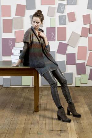 Knitting set Jacket  with knitting instructions in garnwelt box in size S-M