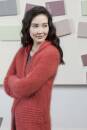 Strickset Jacke Lang Yarns MOHAIR LUXE mit Anleitung in garnwelt-Box