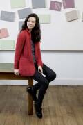 Strickset Jacke Lang Yarns MOHAIR LUXE mit Anleitung in garnwelt-Box S