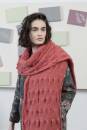 Knitting set Shawl  with knitting instructions in garnwelt box