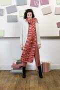 Strickset Schal Lang Yarns BRUNA mit Anleitung in garnwelt-Box ca 45 x 250 cm