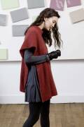 Knitting set Cape  with knitting instructions in garnwelt box