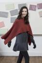 Knitting set Cape  with knitting instructions in garnwelt box