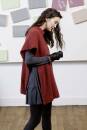 Knitting set Cape  with knitting instructions in garnwelt box