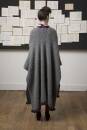 Strickset Poncho mit Pompon Lang Yarns PASSIONE mit Anleitung in garnwelt-Box