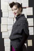 Strickset Langer Mantel Lang Yarns PASSIONE mit Anleitung in garnwelt-Box S-M