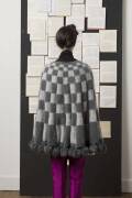 Strickset Poncho Lang Yarns MOHAIR TREND mit Anleitung in garnwelt-Box one size