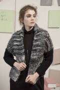 Strickset Kurze Jacke Lang Yarns BRUNA / MALOU LIGHT mit Anleitung in garnwelt-Box