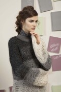 Knitting set Pullover  with knitting instructions in garnwelt box in size L