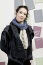 Strickset Schal Lang Yarns LUSSO mit Anleitung in garnwelt-Box ca 30 x 180 cm