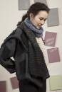 Strickset Schal Lang Yarns LUSSO mit Anleitung in garnwelt-Box ca 30 x 180 cm