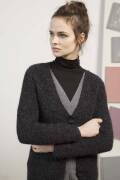 Strickset Jacke Lang Yarns MALOU LIGHT mit Anleitung in...