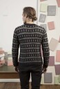 Strickset Pullover Lang Yarns YAK TWEED mit Anleitung in garnwelt-Box M
