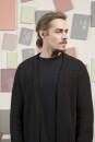 Knitting set Mens cardigan  with knitting instructions in garnwelt box