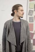 Strickset Jacke Lang Yarns YAK TWEED mit Anleitung in garnwelt-Box one size