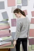Strickset Pullover Lang Yarns CASHMERE CLASSIC / CASHMERE LIGHT mit Anleitung in garnwelt-Box S