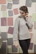 Strickset Pullover Lang Yarns CASHMERE CLASSIC / CASHMERE LIGHT mit Anleitung in garnwelt-Box S