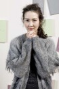 Strickset Jacke Lang Yarns MOHAIR LUXE / MOHAIR LUXE PAILLETTES / MOHAIR LUXE LAMÉ mit Anleitung in garnwelt-Box L-XL
