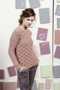 Knitting set Sweater  with knitting instructions in garnwelt box in size S
