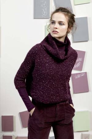 Strickset Pullover Lang Yarns ARIO mit Anleitung in garnwelt-Box
