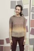 Knitting set Sweater  with knitting instructions in garnwelt box in size S