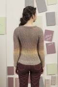 Knitting set Sweater  with knitting instructions in garnwelt box in size S