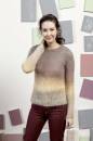 Knitting set Sweater  with knitting instructions in garnwelt box in size S