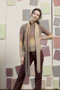 Strickset Schal Lang Yarns MOHAIR LUXE mit Anleitung in garnwelt-Box ca 22 x 180 cm
