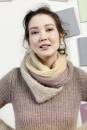 Strickset Schal Lang Yarns MOHAIR LUXE mit Anleitung in garnwelt-Box ca 22 x 180 cm