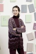 Strickset Jacke Lang Yarns MERINO  LACE / MOHAIR LUXE mit Anleitung in garnwelt-Box S-M