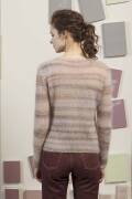 Strickset Pullover Lang Yarns MILLE COLORI SUPERKID mit Anleitung in garnwelt-Box S