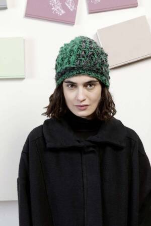 Strickset Mütze Lang Yarns LUSSO mit Anleitung in garnwelt-Box DG