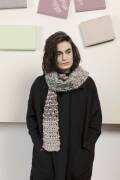 Strickset Schal Lang Yarns LUSSO mit Anleitung in garnwelt-Box ca 16 x 200 cm