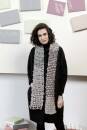 Strickset Schal Lang Yarns LUSSO mit Anleitung in garnwelt-Box ca 16 x 200 cm