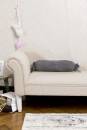 Knitting set Baby bolster cushion  with knitting instructions in garnwelt box