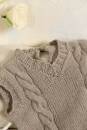Strickset Pullunder Lang Yarns CASHMERE COTTON mit Anleitung in garnwelt-Box 80-86