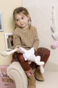 Strickset Pullover Lang Yarns CASHSOFT BABY mit Anleitung in garnwelt-Box 92-98