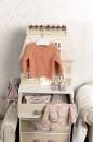 Knitting set Cardigan BABY COTTON with knitting instructions in garnwelt box in size 62