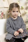 Strickset Mantel Lang Yarns CASHSOFT BABY mit Anleitung in garnwelt-Box