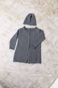 Strickset Mantel Lang Yarns CASHSOFT BABY mit Anleitung in garnwelt-Box 80-86