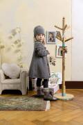 Strickset Mantel Lang Yarns CASHSOFT BABY mit Anleitung in garnwelt-Box 80-86