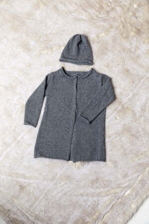 Knitting set Coat  with knitting instructions in garnwelt box in size 104