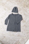Knitting set Coat  with knitting instructions in garnwelt box in size 104