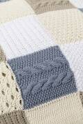 Strickset Decke Lang Yarns TISSA mit Anleitung in garnwelt-Box ca 80 x 110 cm
